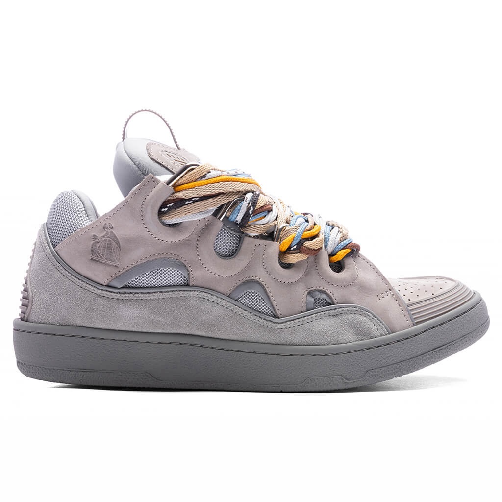 Lanvin Curb Sneakers Grey Size 41 Brand New